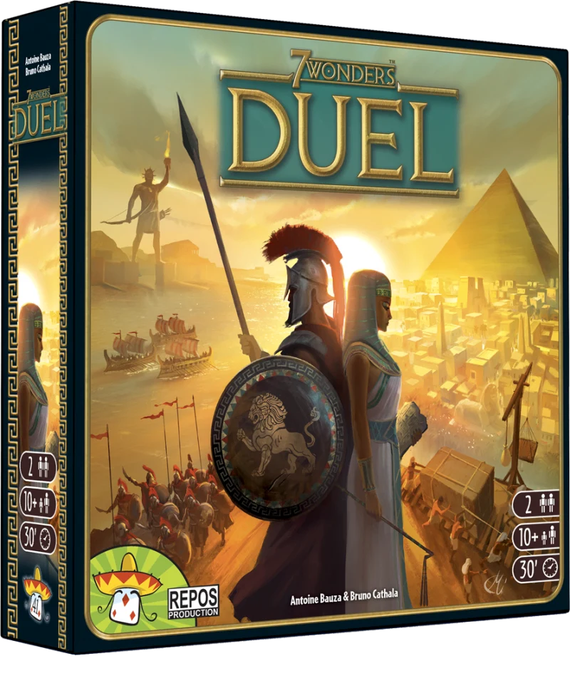 Visuel officiel de 7 Wonders Duel