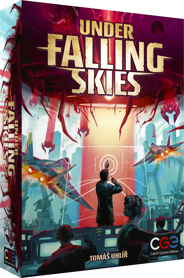 Visuel officiel de Under Falling Skies